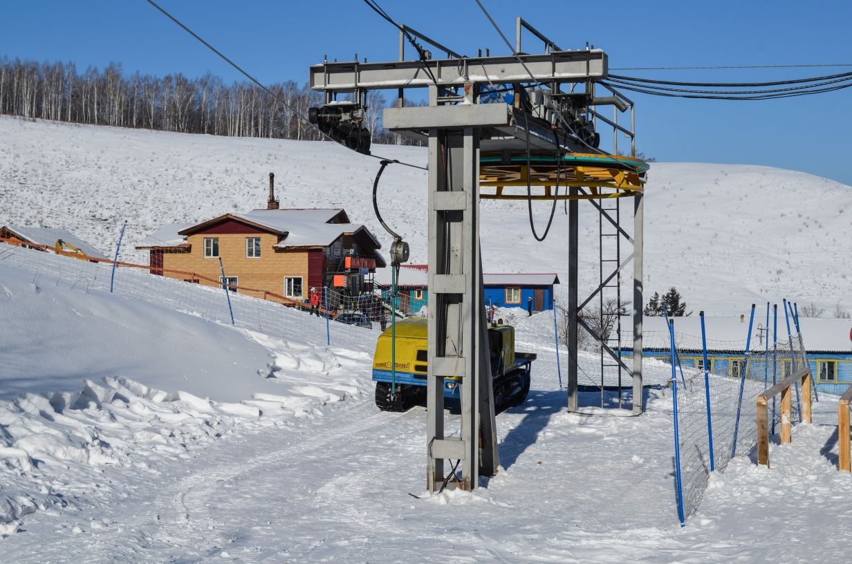 Нижняя часть нового подъёмника