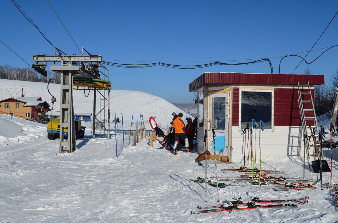 Вход на новый подъёмник