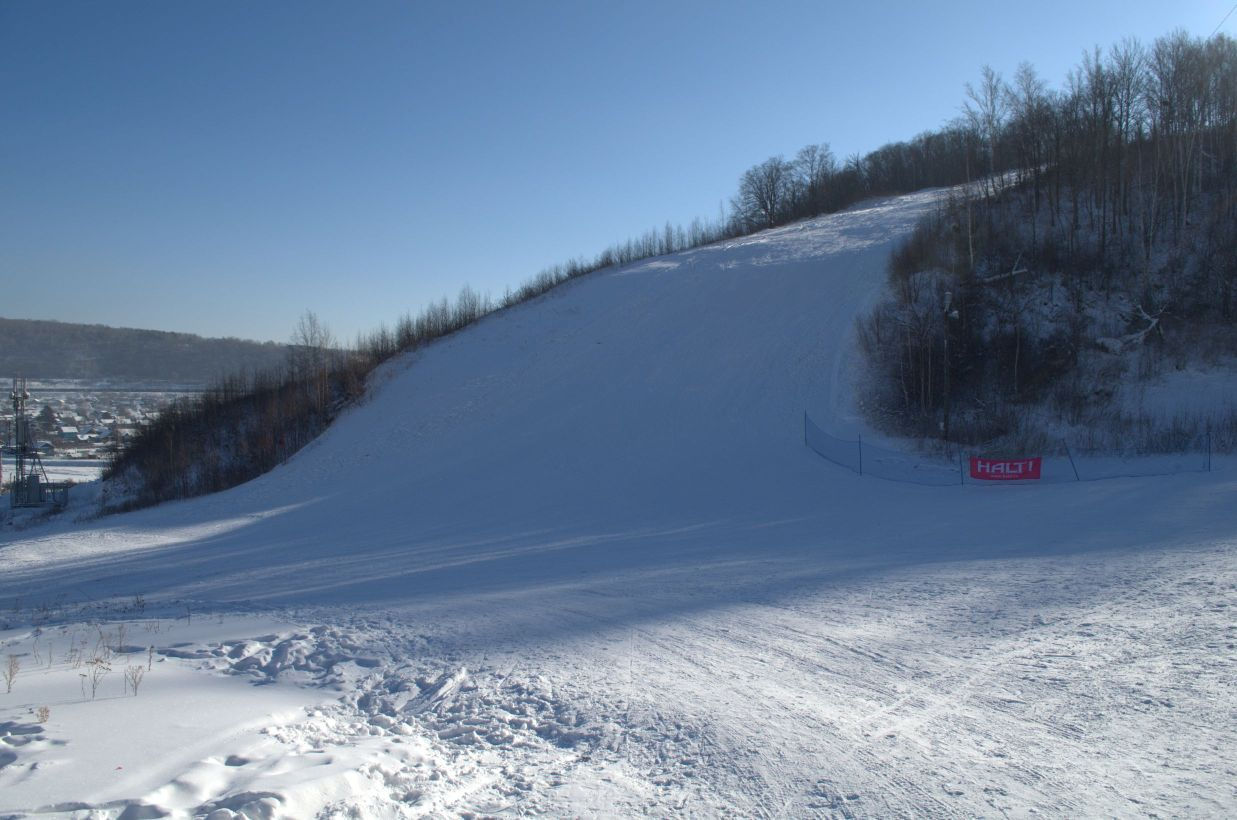 Нижняя часть второго склона